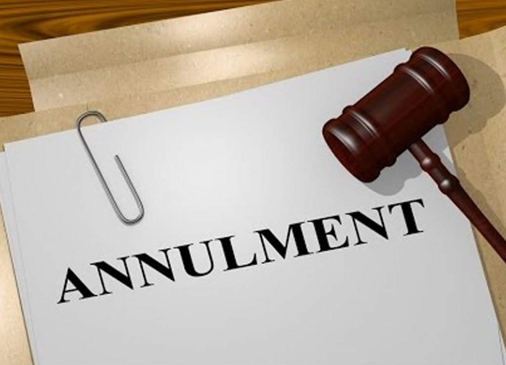 ANNULMENT