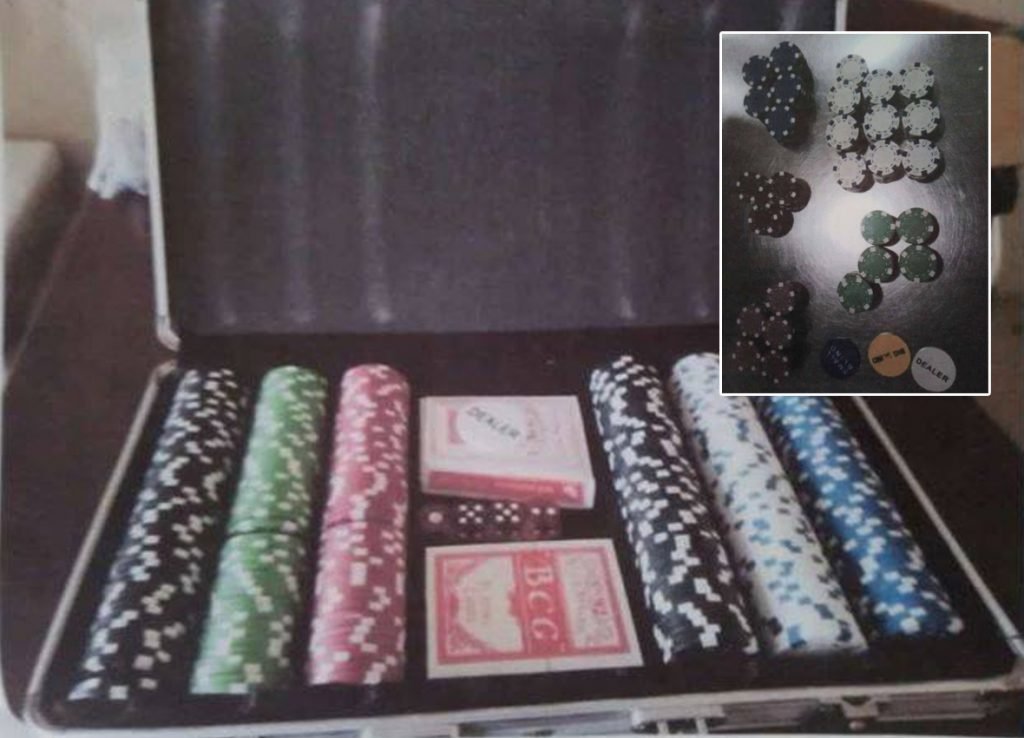 GAMBLING PARAPHERNALIA