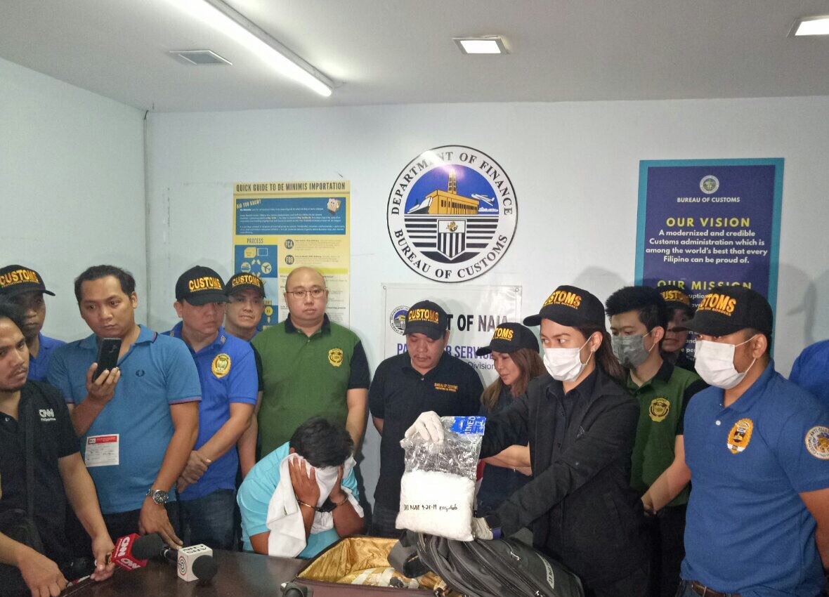 BOC-NAIA VS ILLEGAL DRUGS