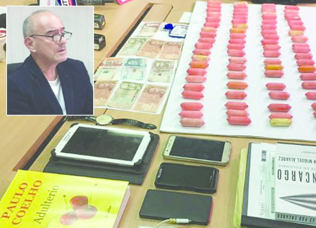 COLOMBIAN ‘DRUG MULE’