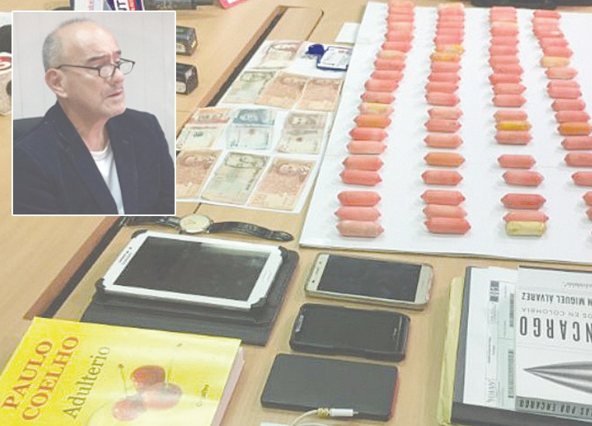 COLOMBIAN ‘DRUG MULE’